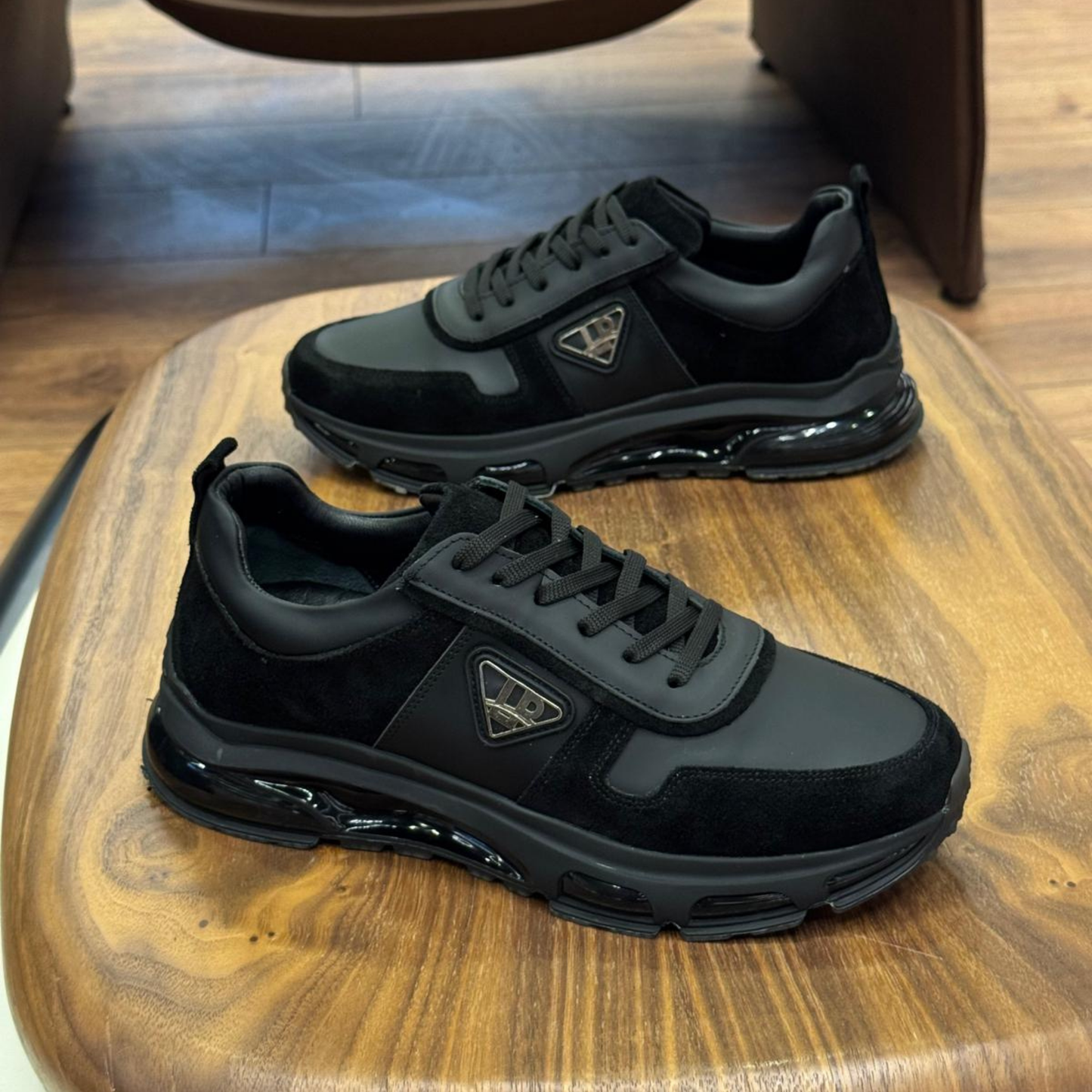 2027 Süet Hakiki Deri Erkek Sneakers