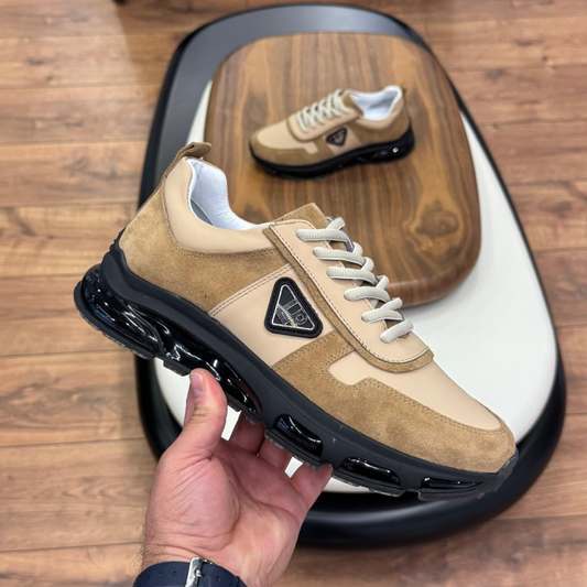 2027 Süet Hakiki Deri Erkek Sneakers