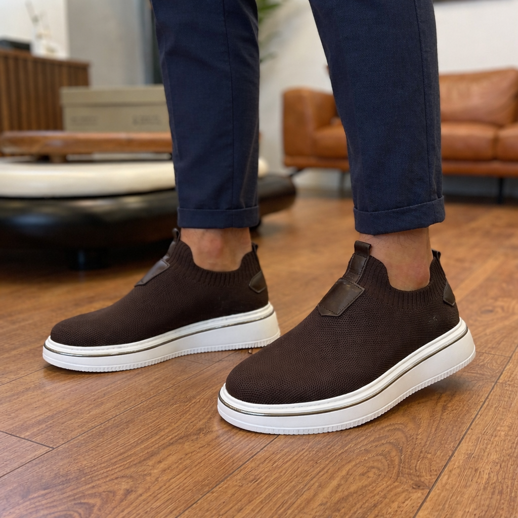 TAMAMEN EL İŞÇLİĞİ İLE %100 GERÇEK TRİKO SNEAKERS