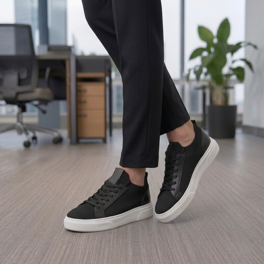 ÖZEL OLARAK ÜRETİM YAPTIĞIMIZ %100 GERÇEK EVA TABAN TRİKO SNEAKERS