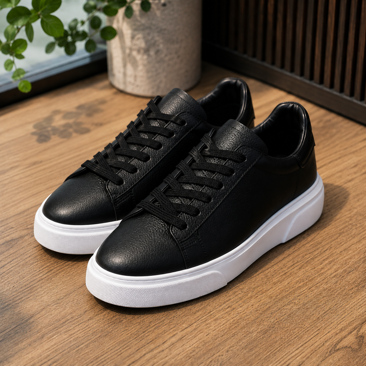 YENİ SNEAKERS / İÇİ DIŞI FULL HAKİKİ DERİ EL İŞÇİLİĞİ ORİJİNAL SARARMAZ EVA TABAN